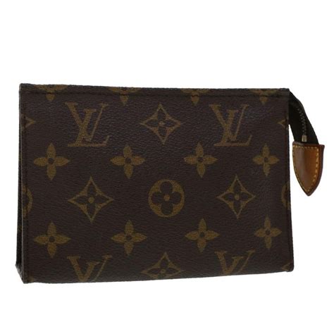 lv m47546|LOUIS VUITTON Monogram Poche Toilette 15 Pouch M47546 .